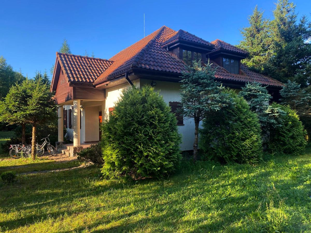 Oaza W Puszczy Z Sauna, Bania I Jacuzzi Ferienhaus *